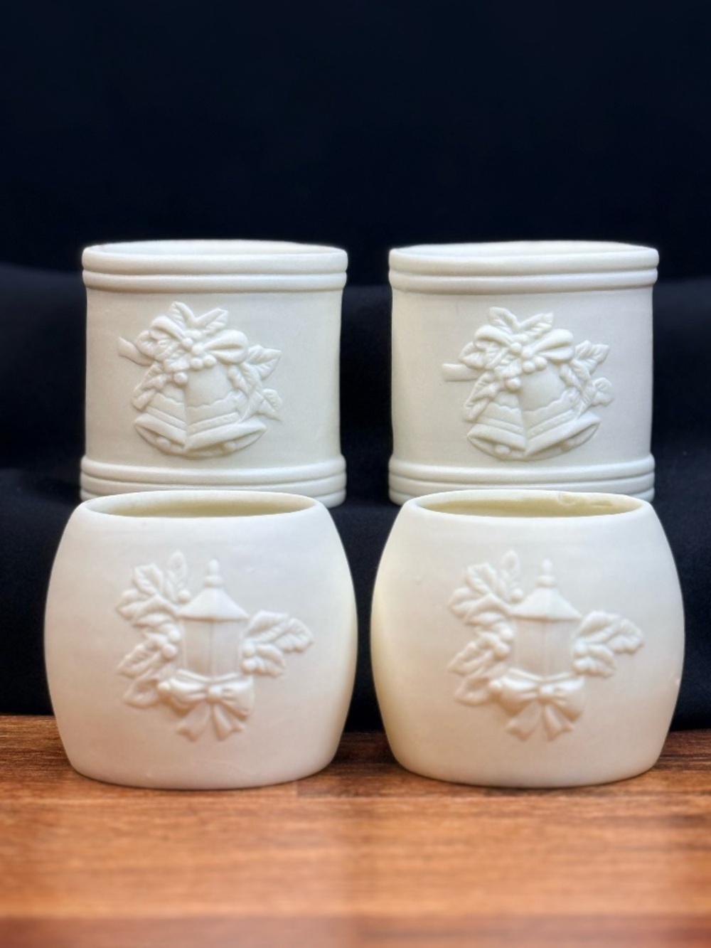Christmas Votive Candle Holders (4)